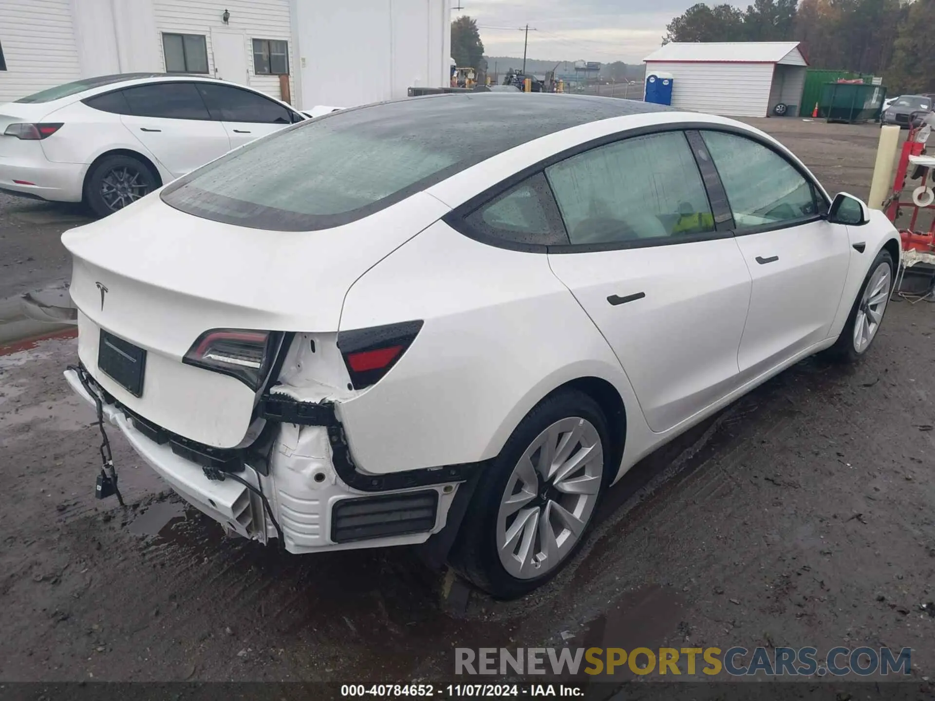 4 Photograph of a damaged car 5YJ3E1EA3PF563707 TESLA MODEL 3 2023