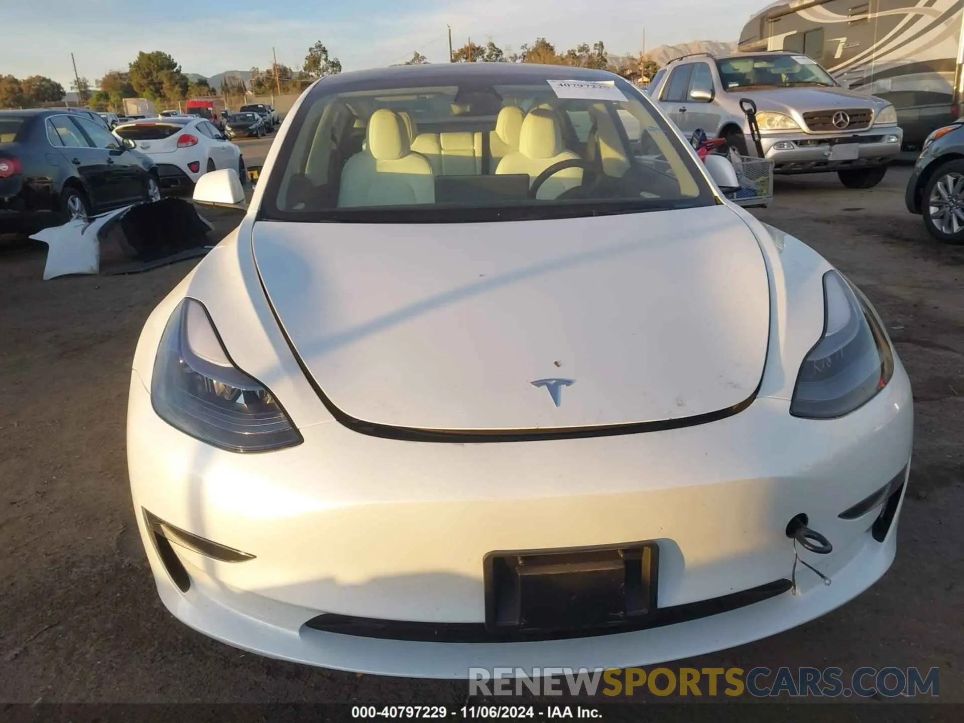 13 Photograph of a damaged car 5YJ3E1EA3PF573136 TESLA MODEL 3 2023