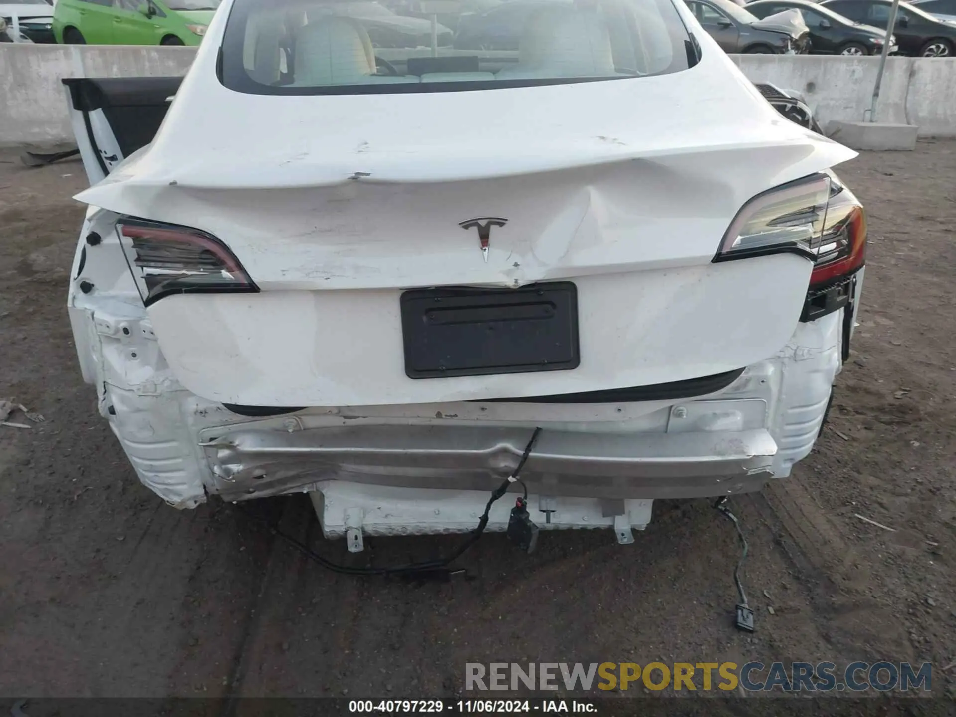 21 Photograph of a damaged car 5YJ3E1EA3PF573136 TESLA MODEL 3 2023