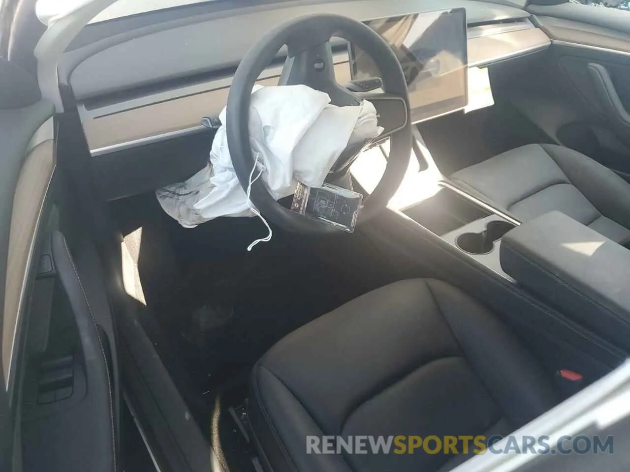 8 Photograph of a damaged car 5YJ3E1EA3PF573881 TESLA MODEL 3 2023