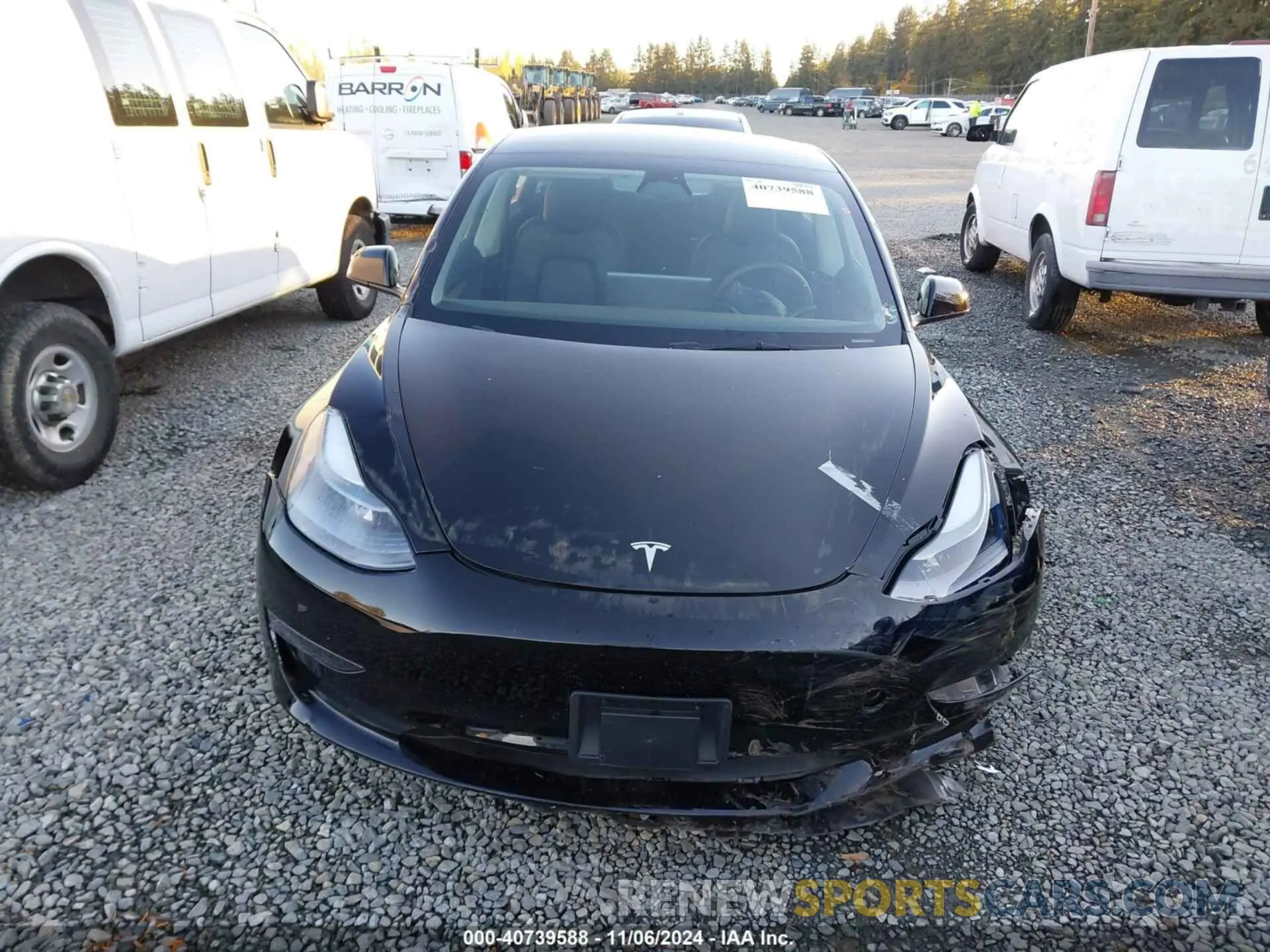 12 Photograph of a damaged car 5YJ3E1EA3PF578112 TESLA MODEL 3 2023