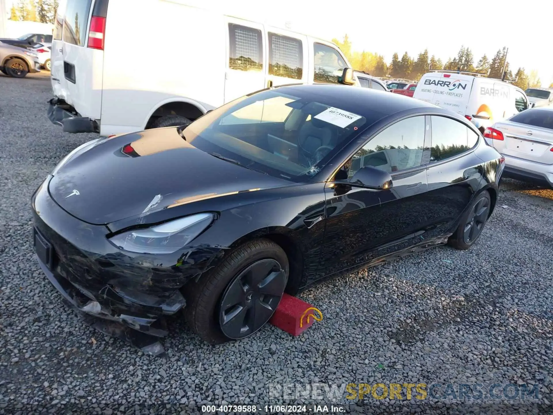 14 Photograph of a damaged car 5YJ3E1EA3PF578112 TESLA MODEL 3 2023
