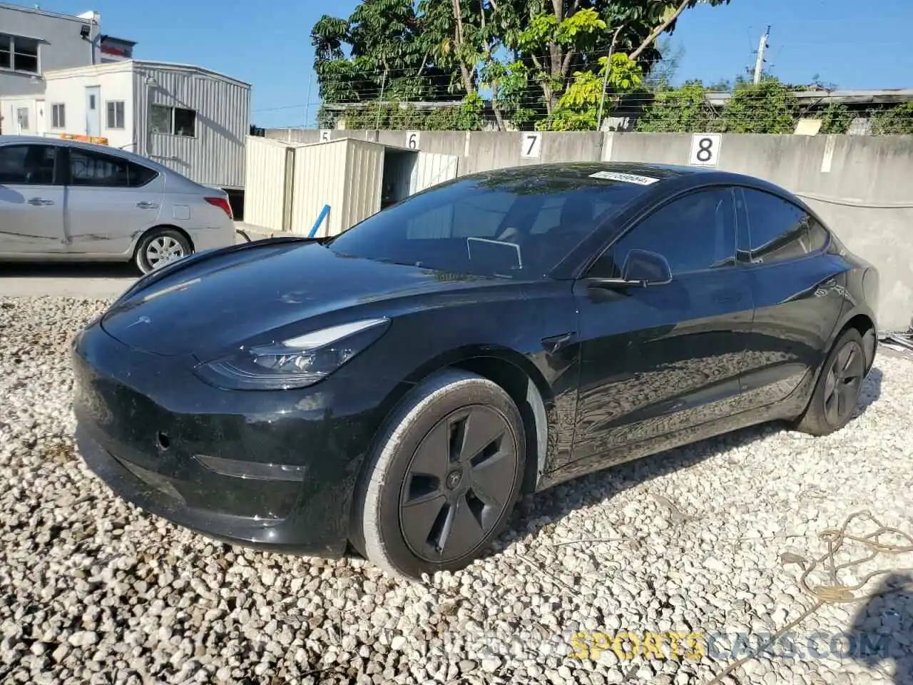 1 Photograph of a damaged car 5YJ3E1EA3PF595248 TESLA MODEL 3 2023