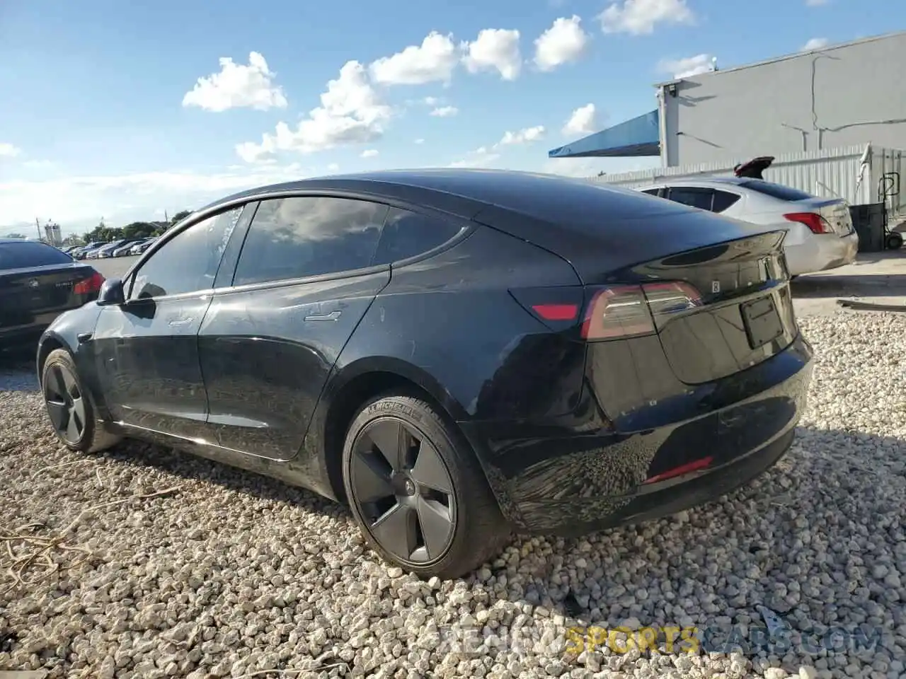 2 Photograph of a damaged car 5YJ3E1EA3PF595248 TESLA MODEL 3 2023