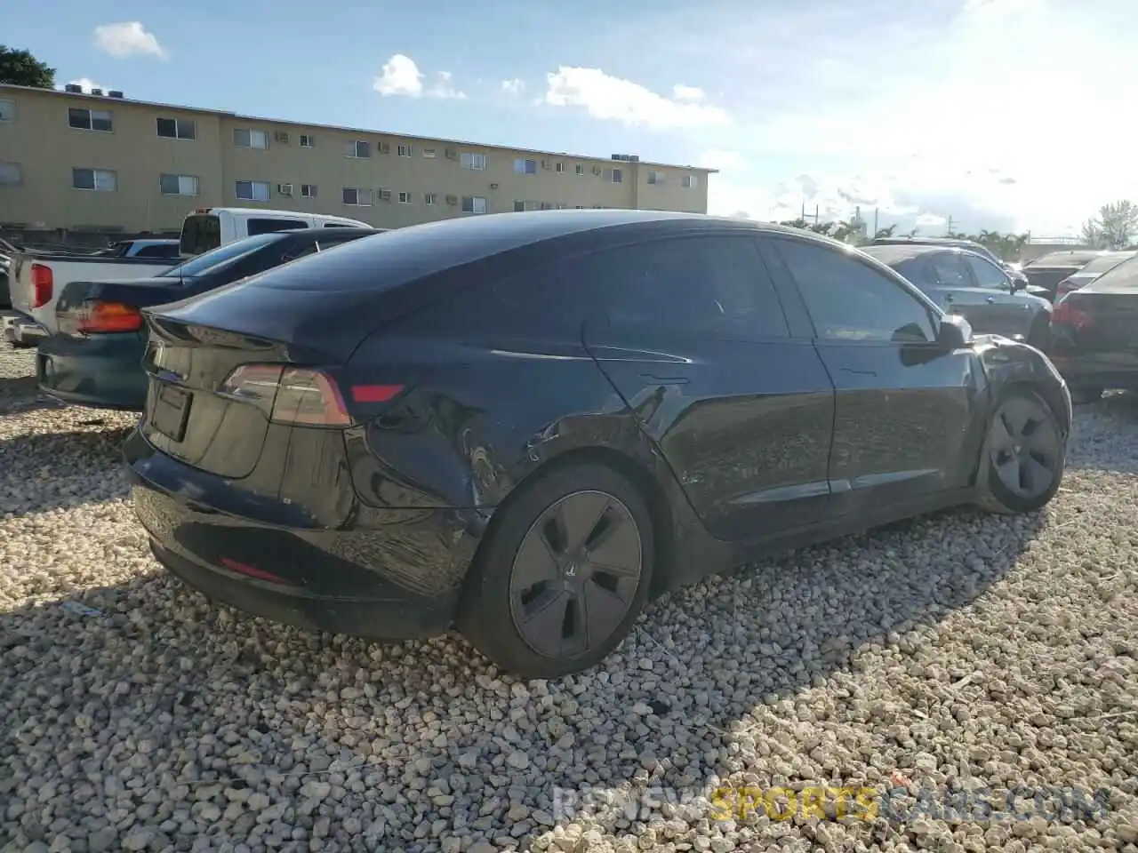 3 Photograph of a damaged car 5YJ3E1EA3PF595248 TESLA MODEL 3 2023