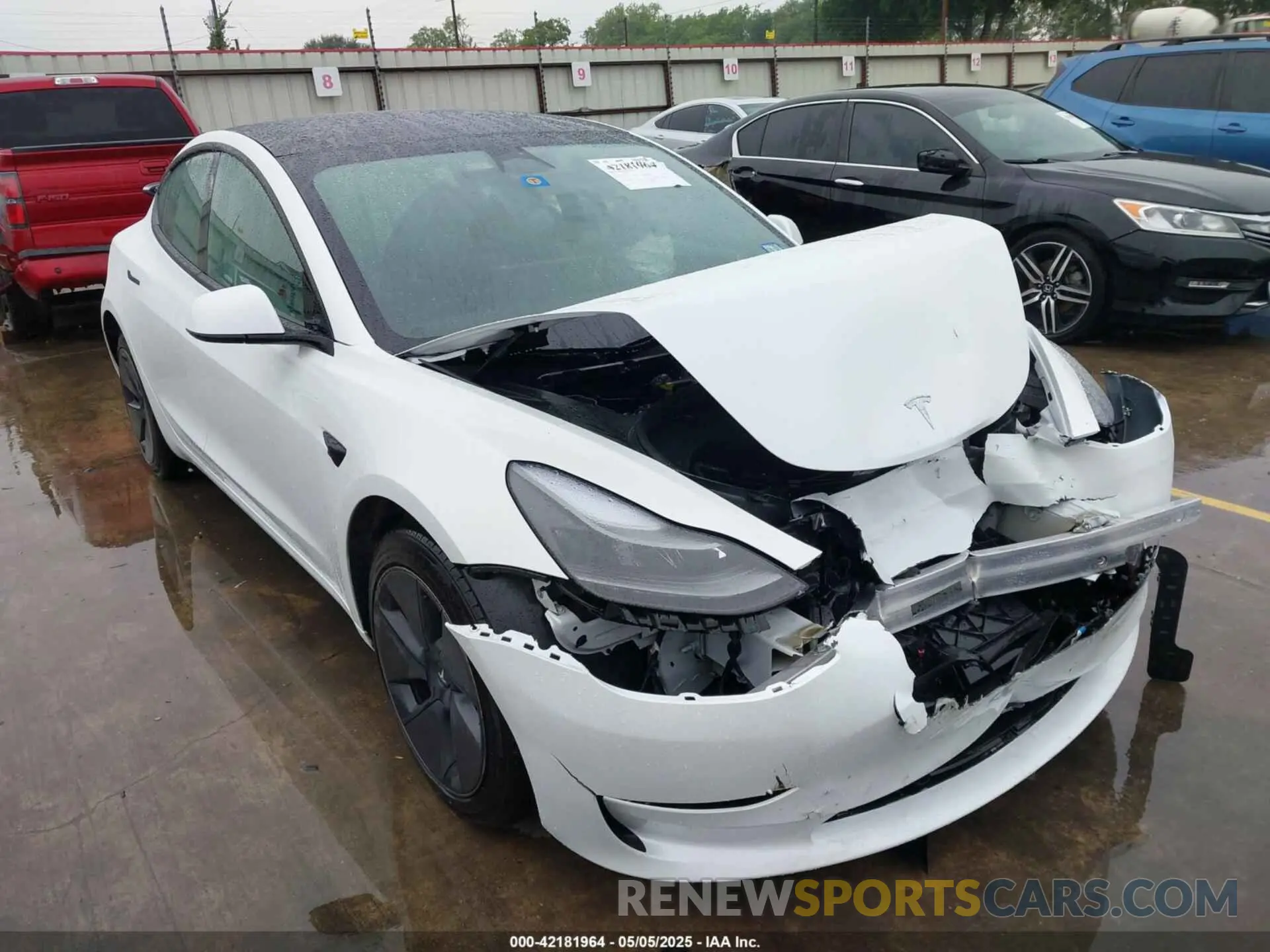 1 Photograph of a damaged car 5YJ3E1EA3PF604076 TESLA MODEL 3 2023