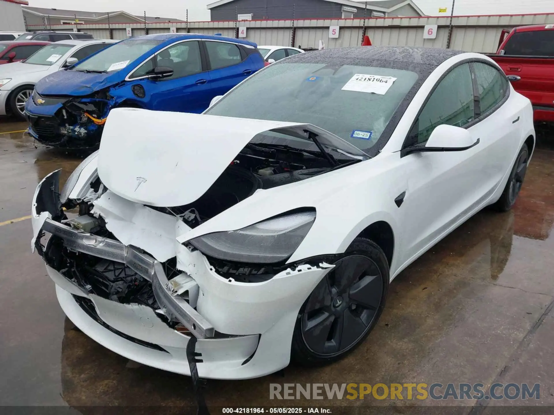 2 Photograph of a damaged car 5YJ3E1EA3PF604076 TESLA MODEL 3 2023