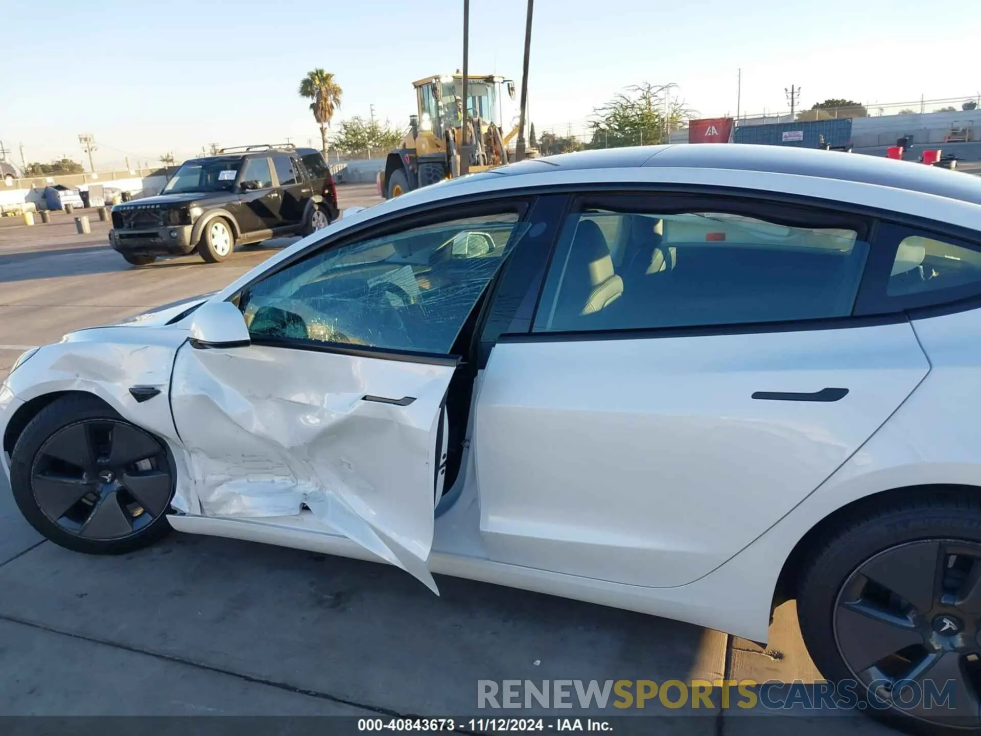 13 Photograph of a damaged car 5YJ3E1EA3PF605020 TESLA MODEL 3 2023