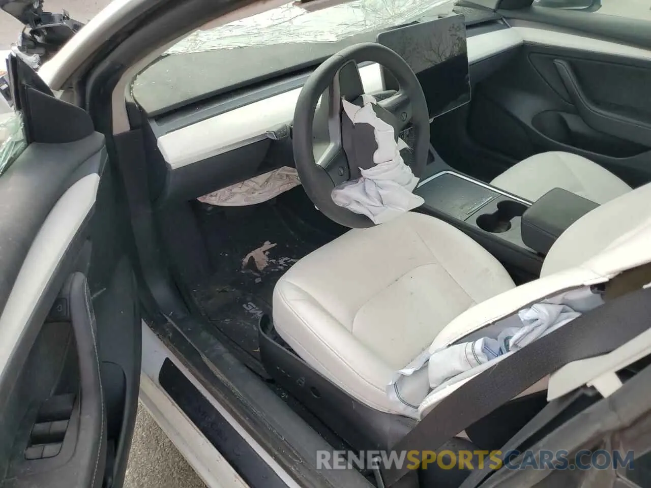 8 Photograph of a damaged car 5YJ3E1EA3PF607642 TESLA MODEL 3 2023