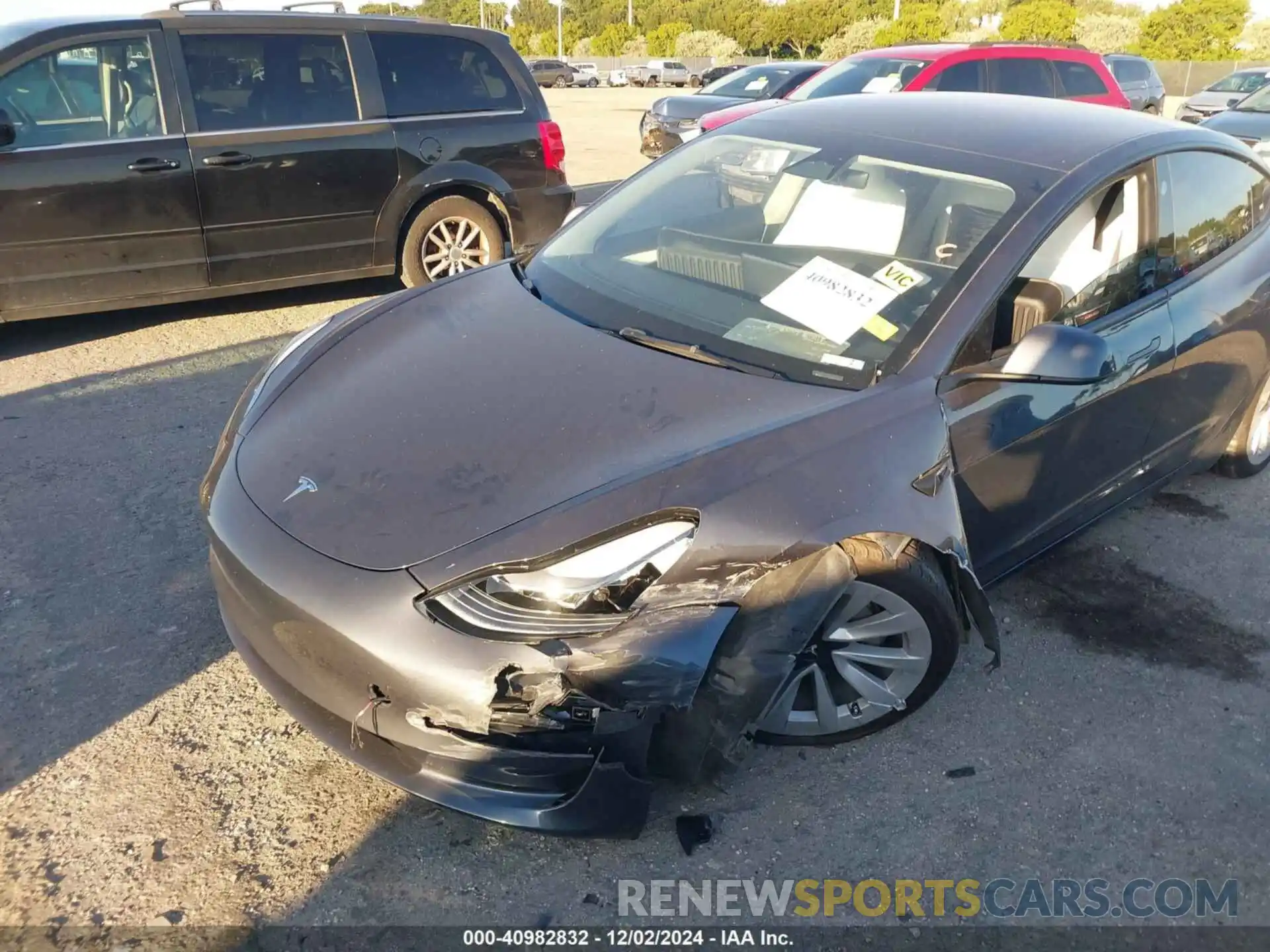 6 Photograph of a damaged car 5YJ3E1EA3PF621914 TESLA MODEL 3 2023