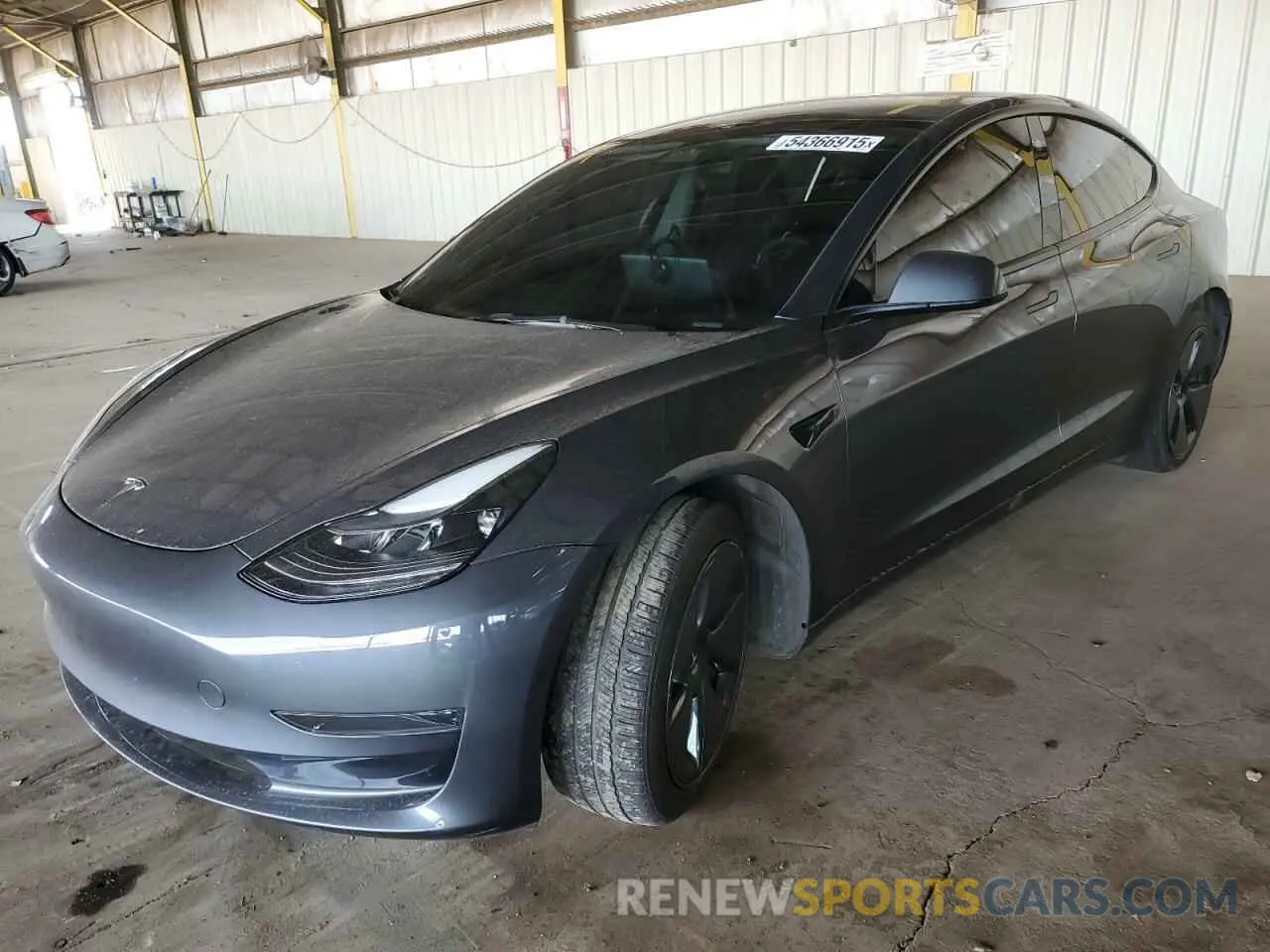 1 Photograph of a damaged car 5YJ3E1EA3PF624652 TESLA MODEL 3 2023