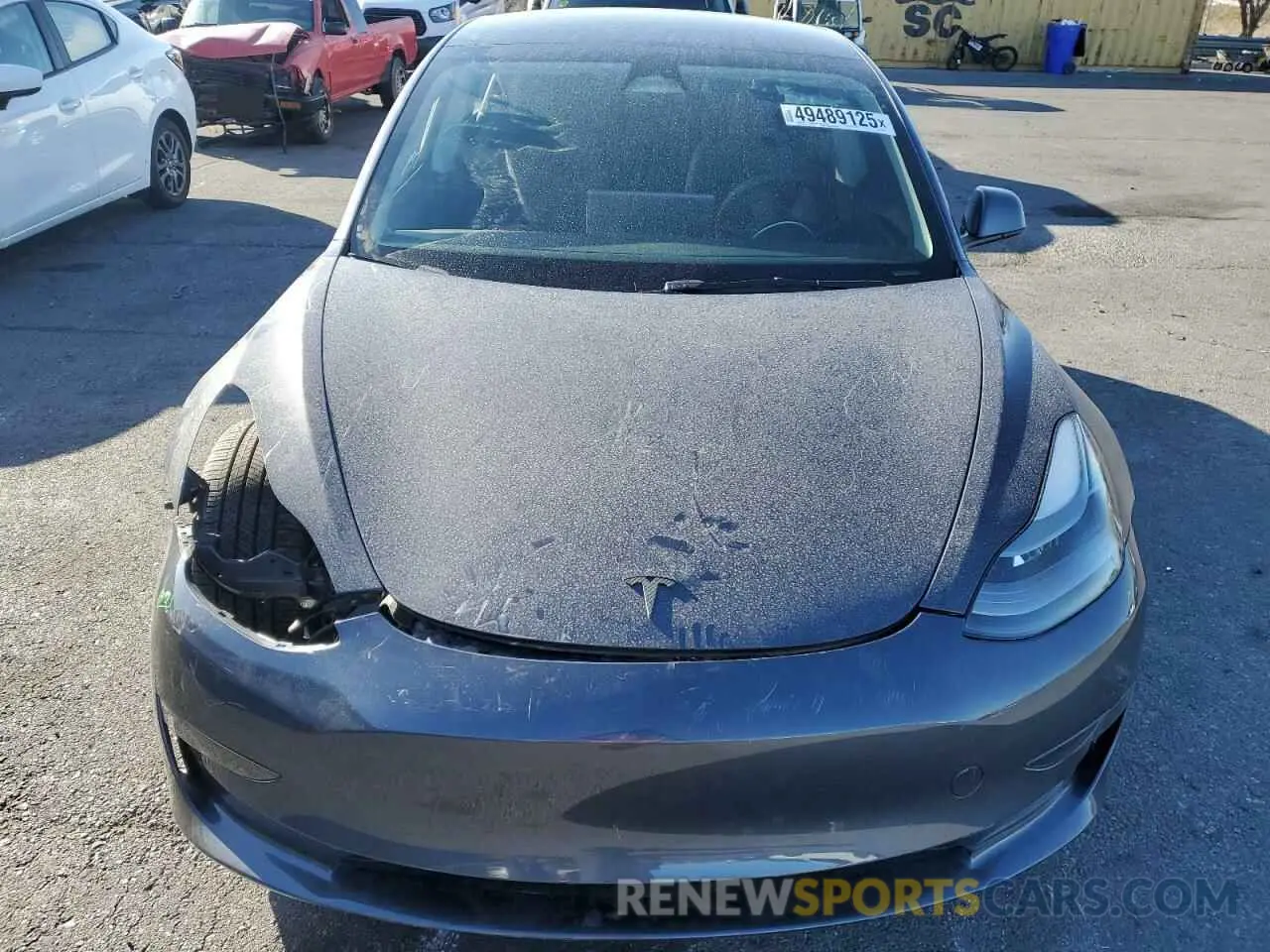 5 Photograph of a damaged car 5YJ3E1EA3PF639541 TESLA MODEL 3 2023