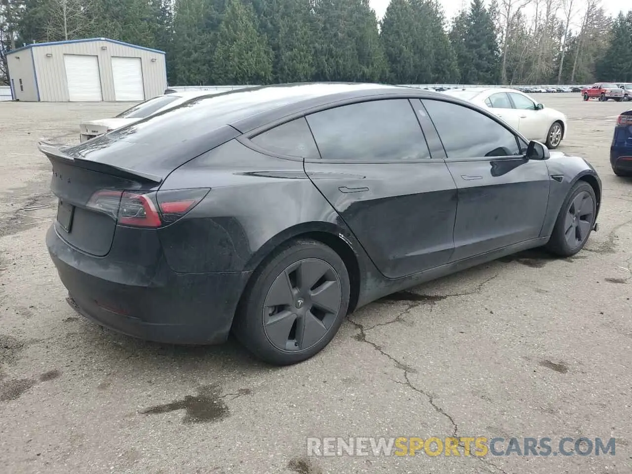 3 Photograph of a damaged car 5YJ3E1EA3PF644898 TESLA MODEL 3 2023