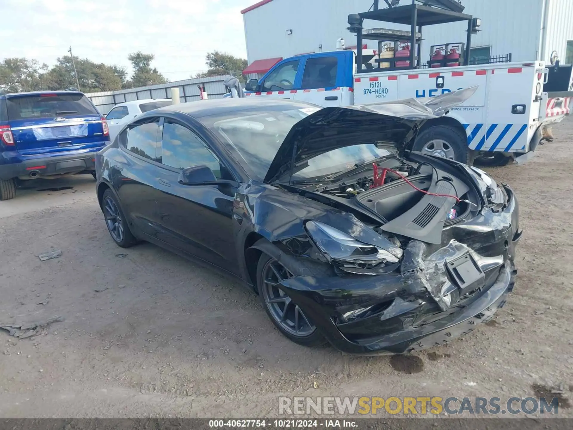 1 Photograph of a damaged car 5YJ3E1EA3PF668439 TESLA MODEL 3 2023