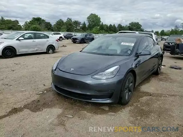 13 Photograph of a damaged car 5YJ3E1EA3PF672023 TESLA MODEL 3 2023