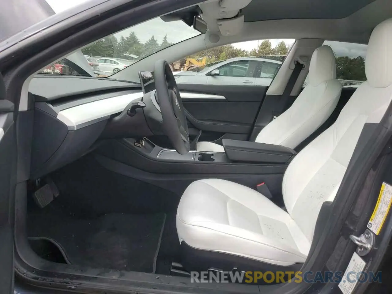7 Photograph of a damaged car 5YJ3E1EA3PF672023 TESLA MODEL 3 2023