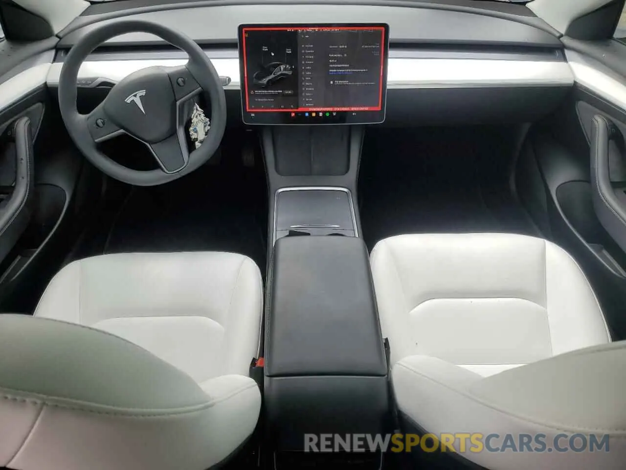 8 Photograph of a damaged car 5YJ3E1EA3PF672023 TESLA MODEL 3 2023