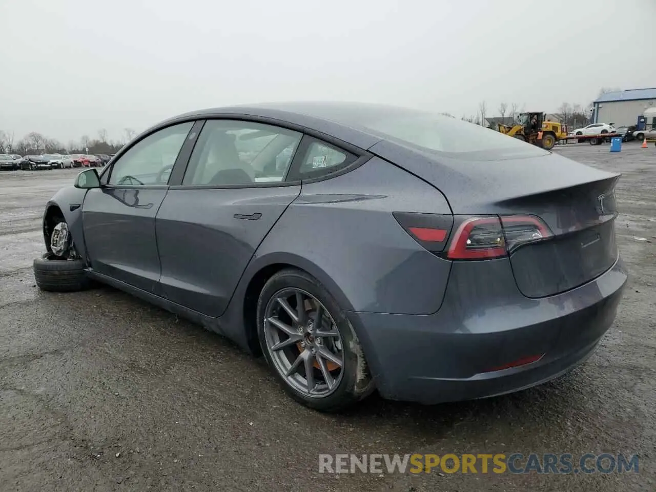 2 Photograph of a damaged car 5YJ3E1EA3PF672510 TESLA MODEL 3 2023