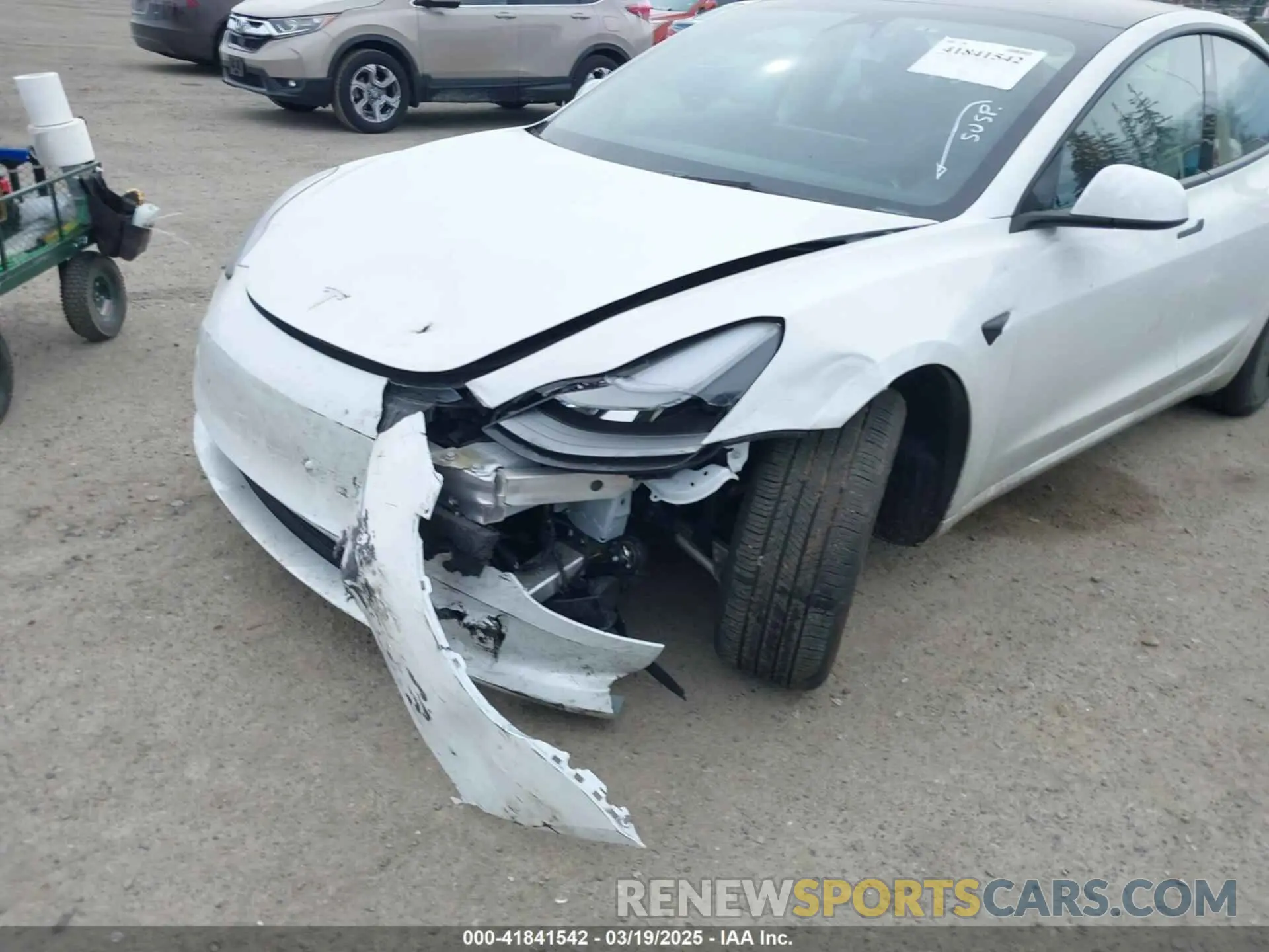 6 Photograph of a damaged car 5YJ3E1EA3PF672815 TESLA MODEL 3 2023