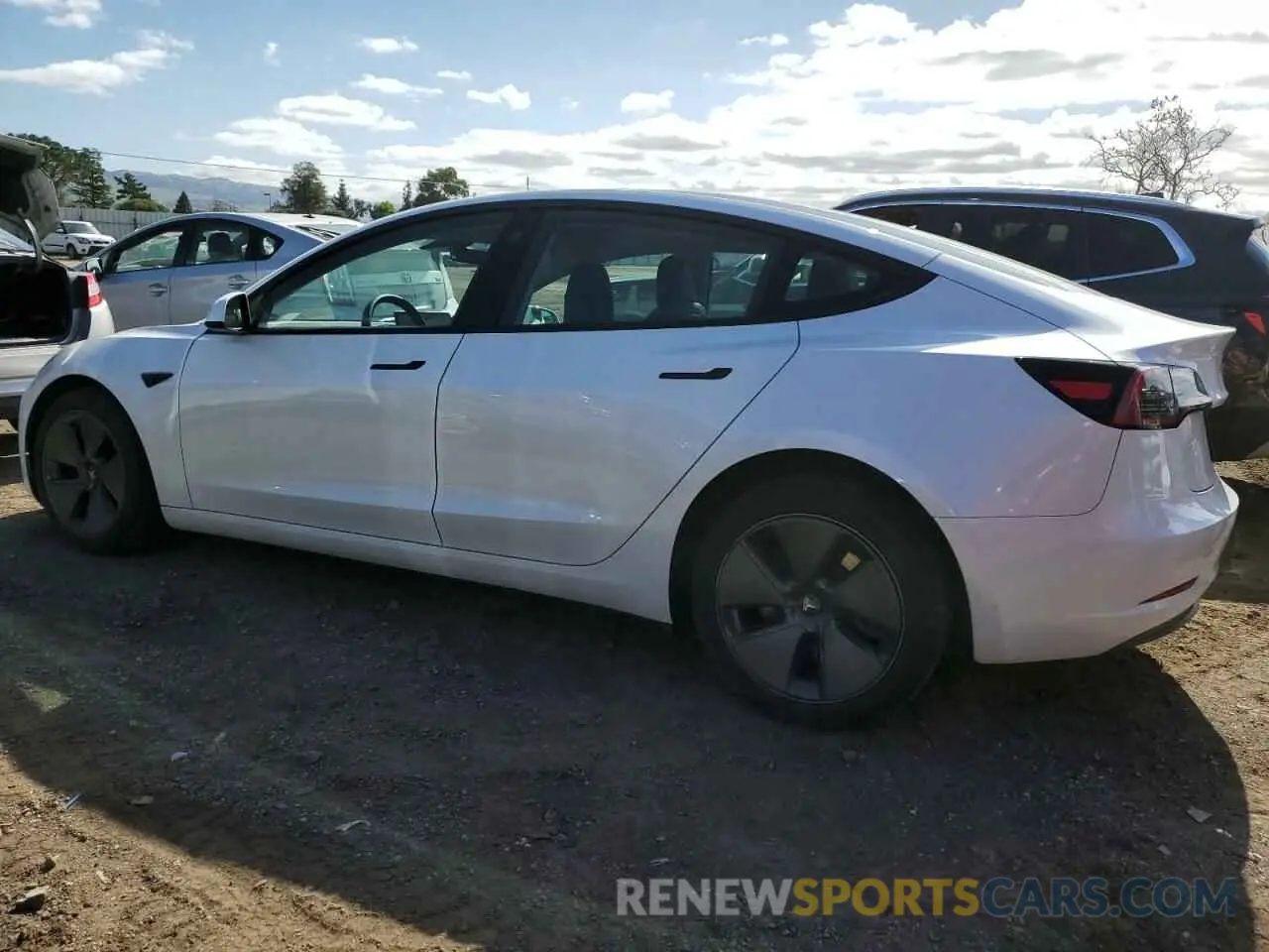 2 Photograph of a damaged car 5YJ3E1EA3PF673074 TESLA MODEL 3 2023
