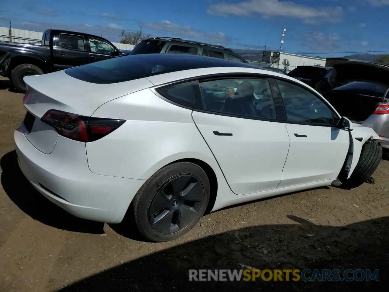3 Photograph of a damaged car 5YJ3E1EA3PF673074 TESLA MODEL 3 2023