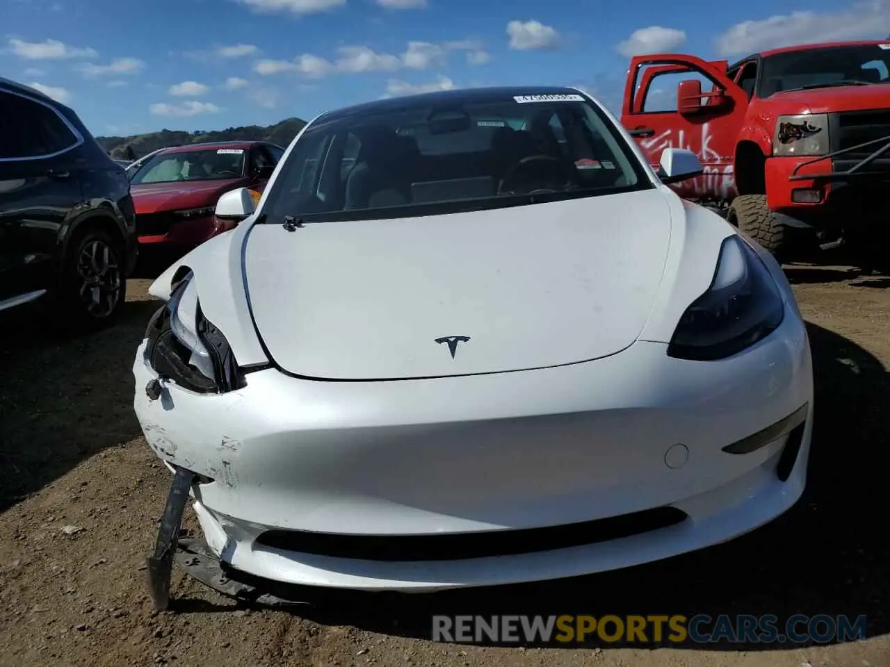 5 Photograph of a damaged car 5YJ3E1EA3PF673074 TESLA MODEL 3 2023