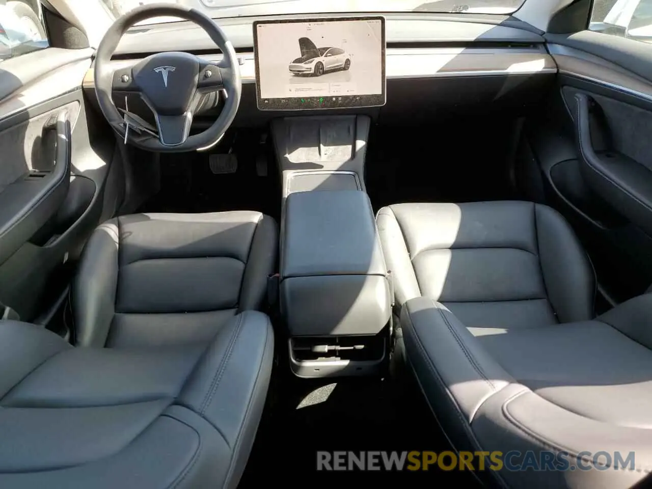 8 Photograph of a damaged car 5YJ3E1EA3PF673074 TESLA MODEL 3 2023