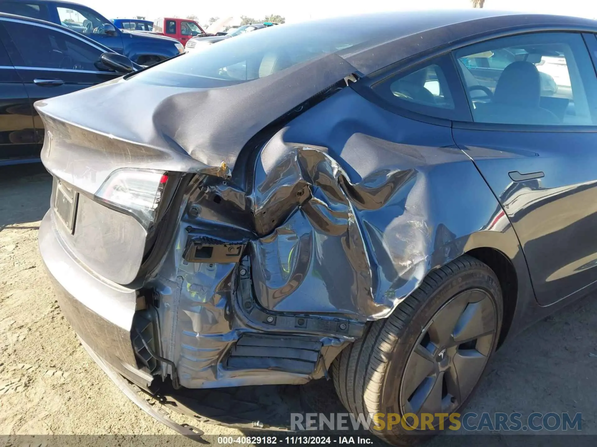 6 Photograph of a damaged car 5YJ3E1EA3PF680722 TESLA MODEL 3 2023