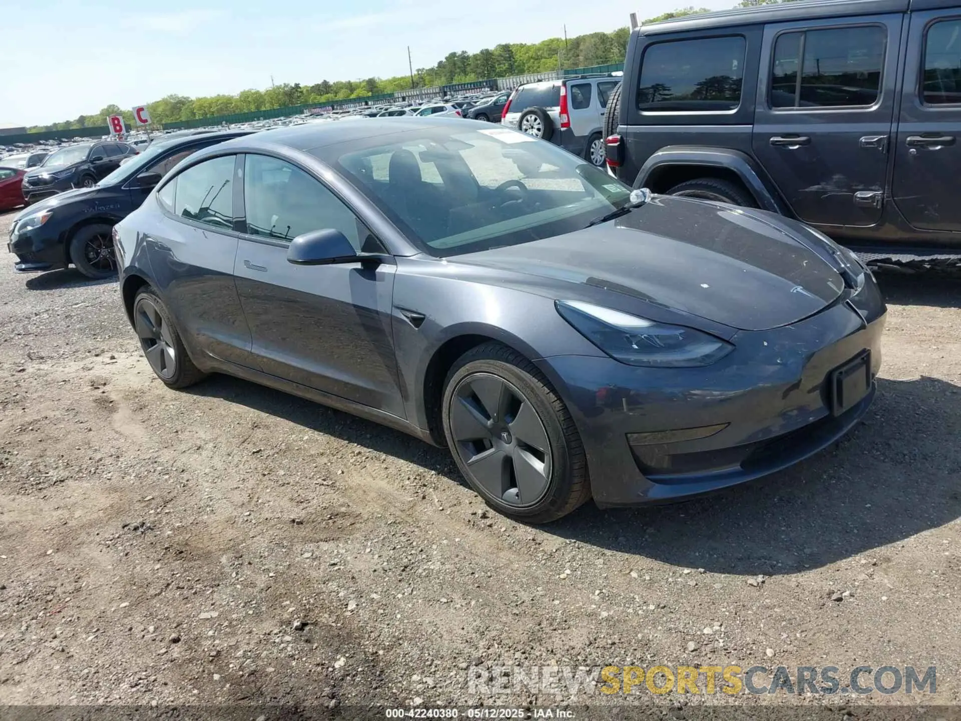 1 Photograph of a damaged car 5YJ3E1EA3PF686679 TESLA MODEL 3 2023