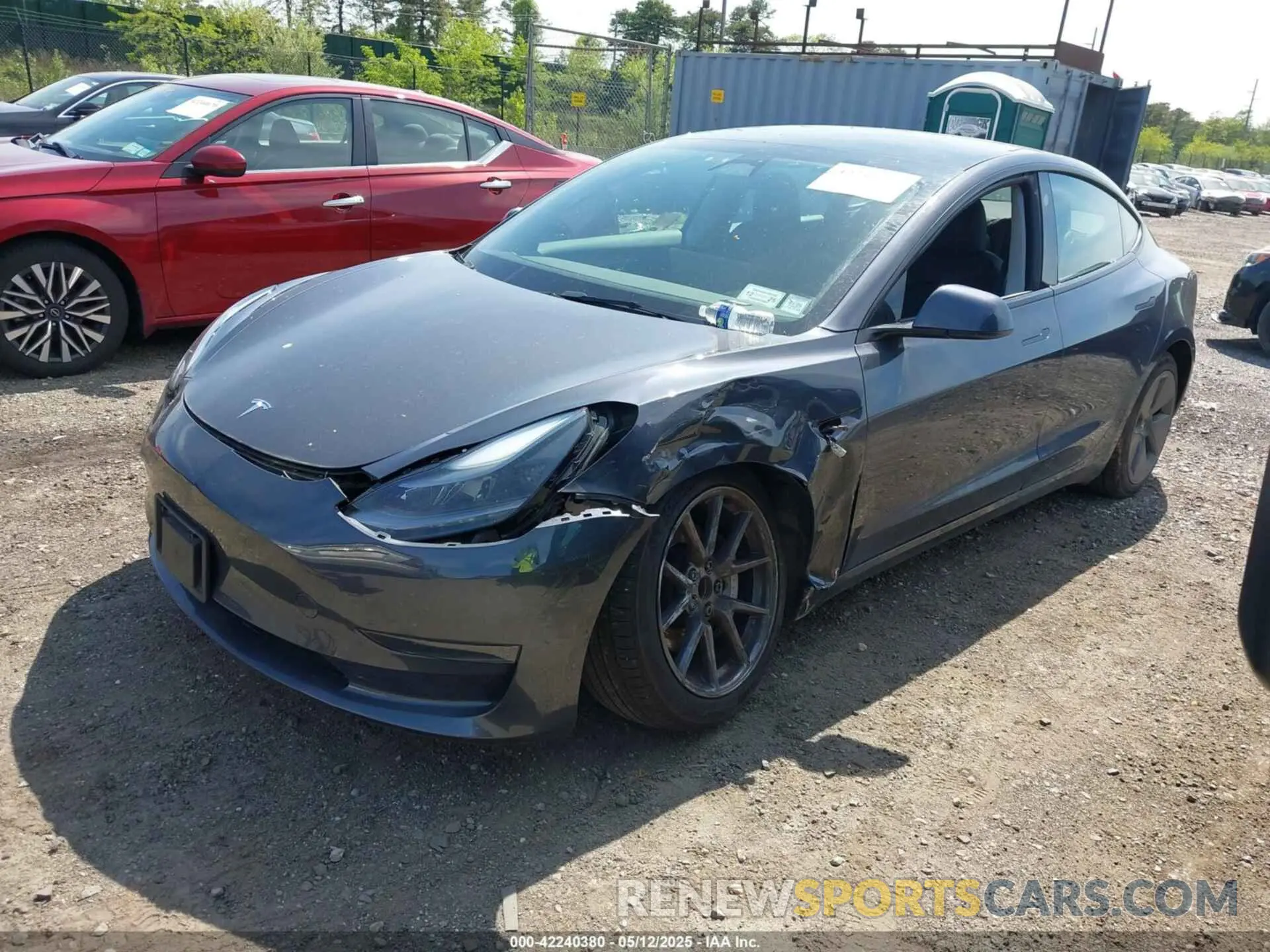 2 Photograph of a damaged car 5YJ3E1EA3PF686679 TESLA MODEL 3 2023
