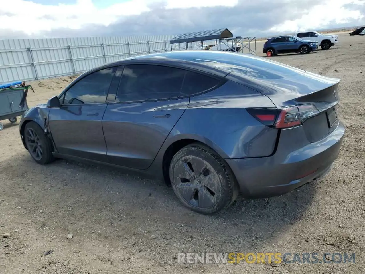 2 Photograph of a damaged car 5YJ3E1EA3PF707076 TESLA MODEL 3 2023