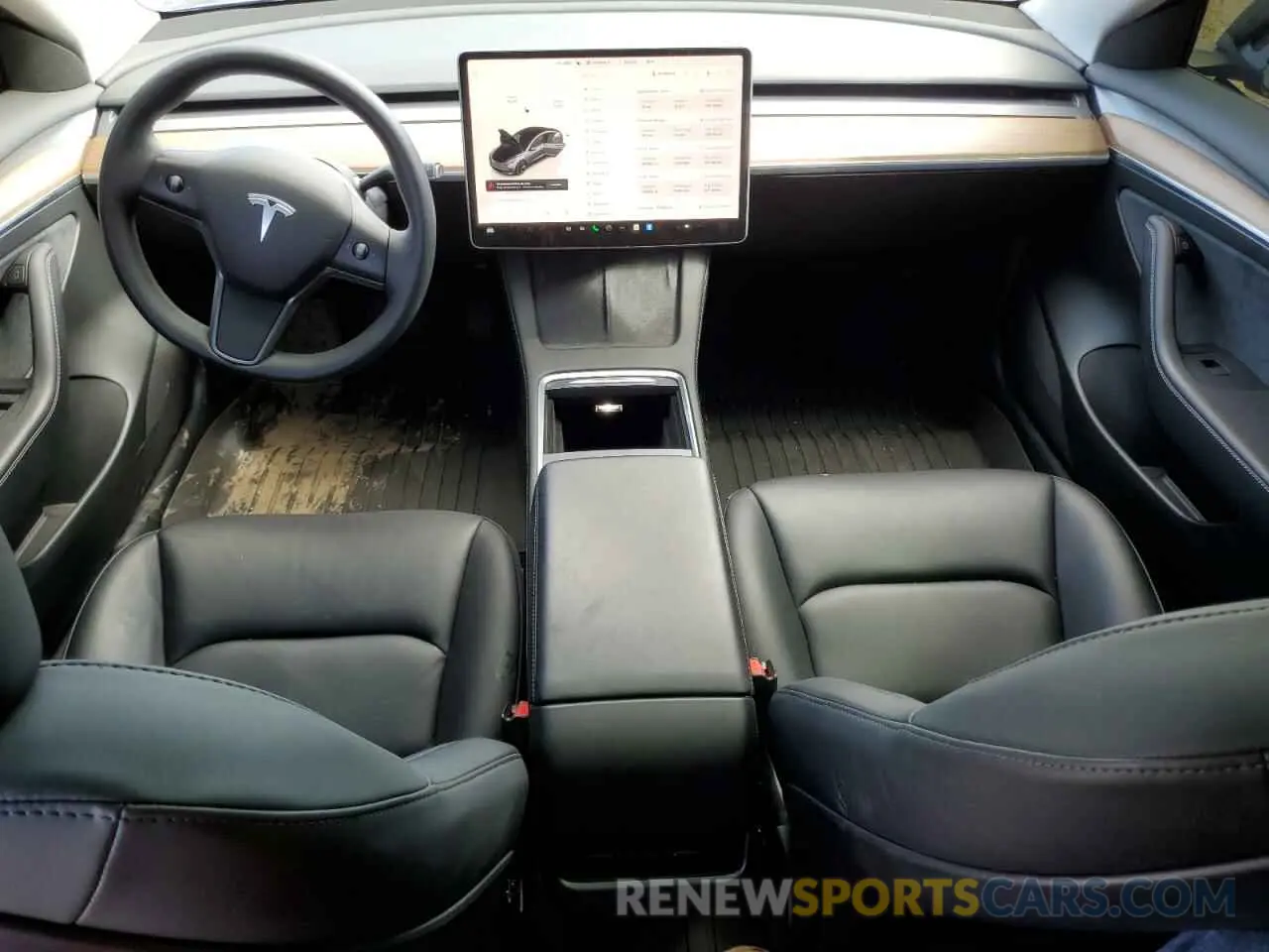 8 Photograph of a damaged car 5YJ3E1EA3PF707076 TESLA MODEL 3 2023