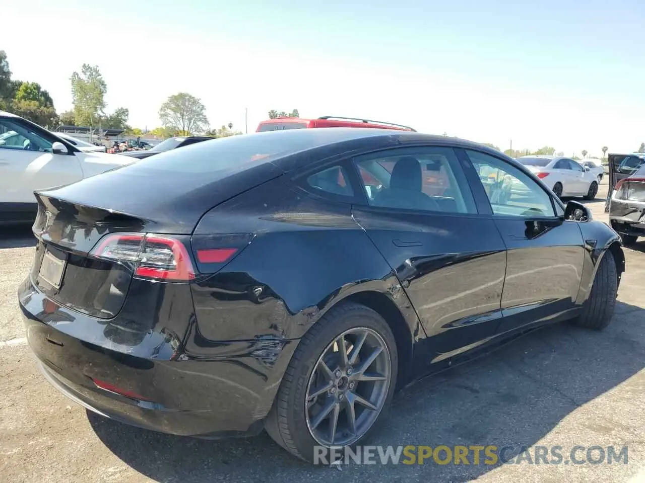 3 Photograph of a damaged car 5YJ3E1EA4PF385032 TESLA MODEL 3 2023