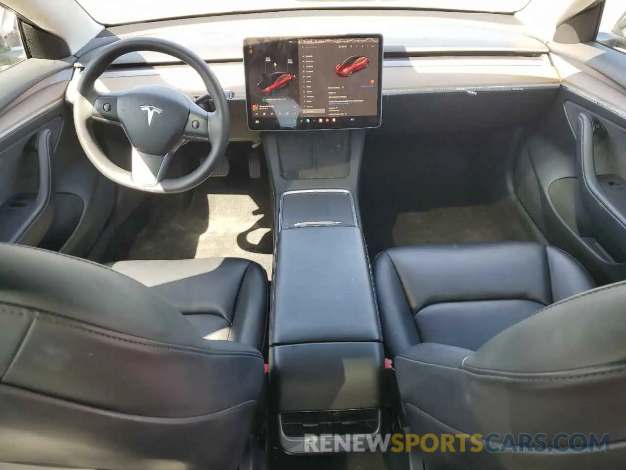 8 Photograph of a damaged car 5YJ3E1EA4PF385032 TESLA MODEL 3 2023