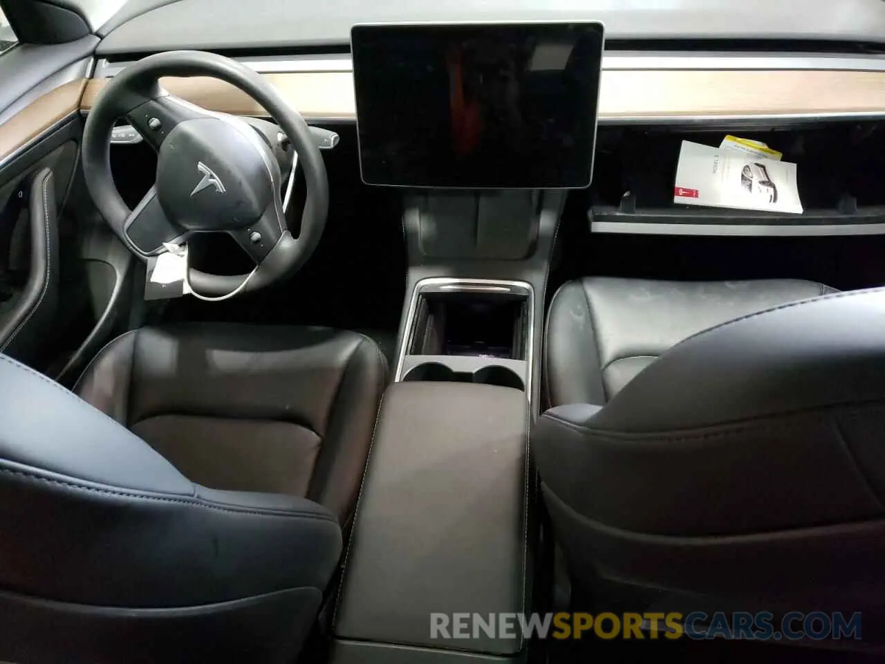 8 Photograph of a damaged car 5YJ3E1EA4PF393857 TESLA MODEL 3 2023