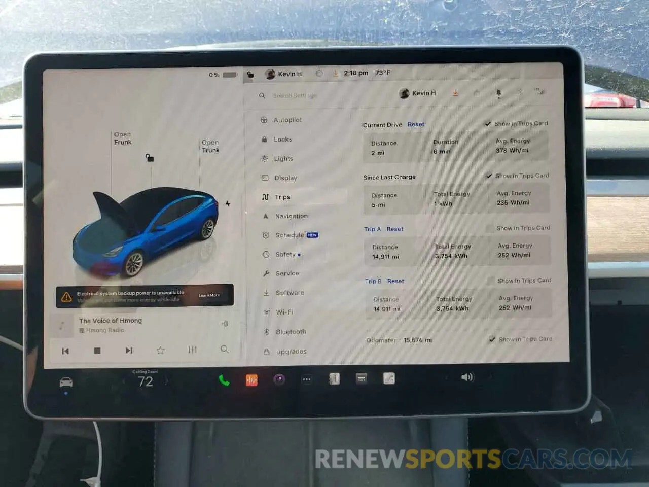 9 Photograph of a damaged car 5YJ3E1EA4PF393857 TESLA MODEL 3 2023