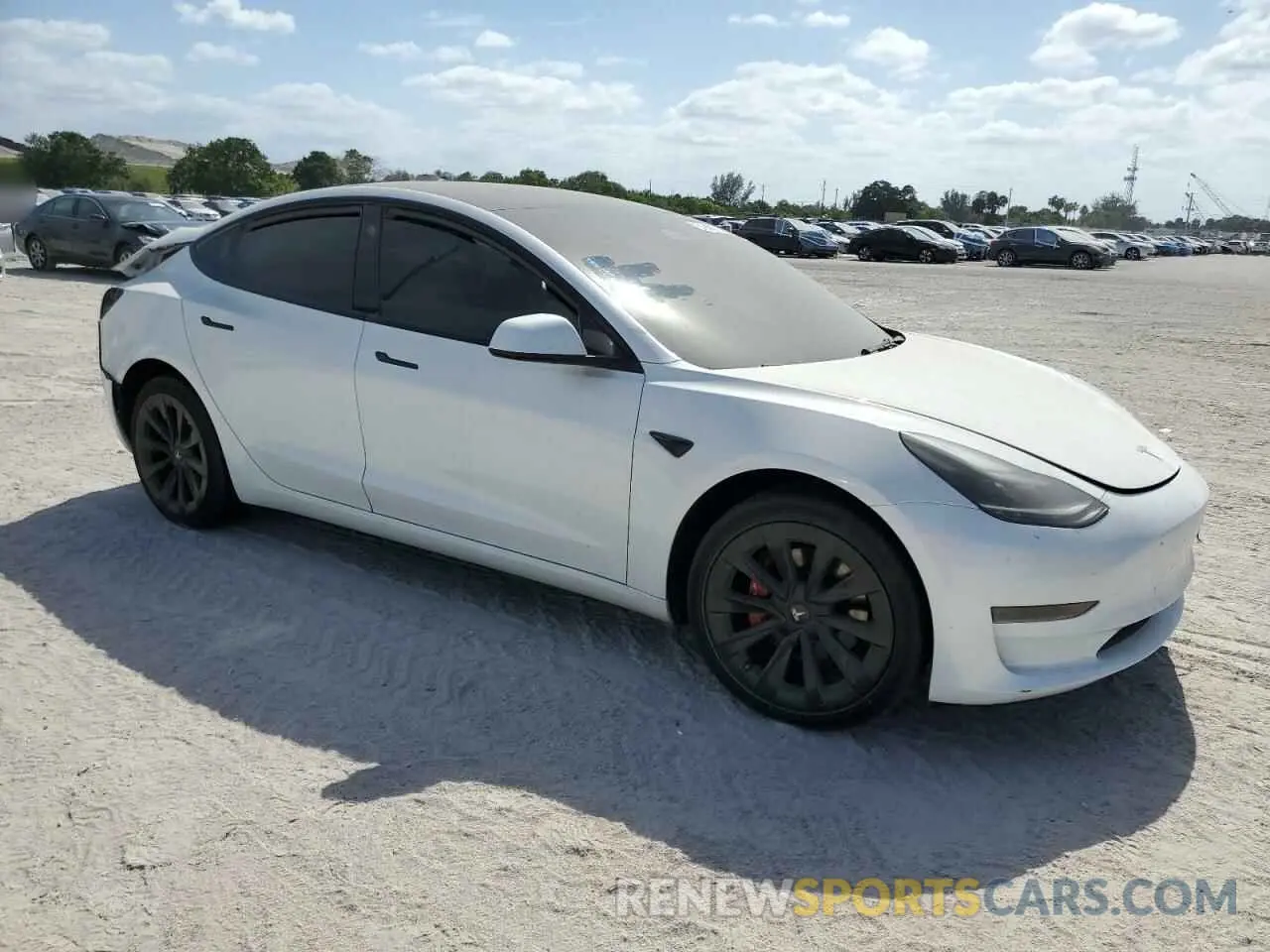 4 Photograph of a damaged car 5YJ3E1EA4PF394247 TESLA MODEL 3 2023