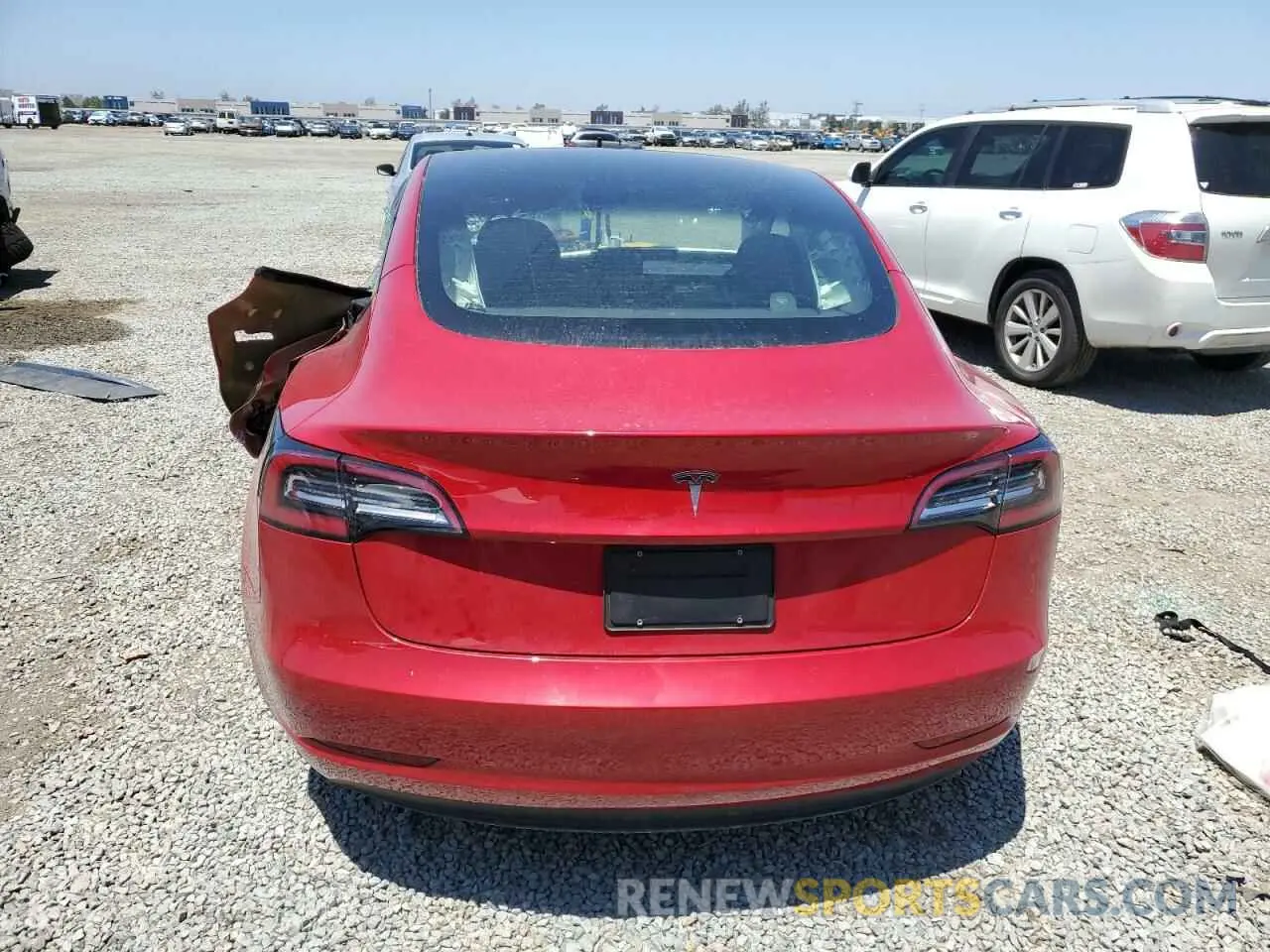 6 Photograph of a damaged car 5YJ3E1EA4PF404484 TESLA MODEL 3 2023