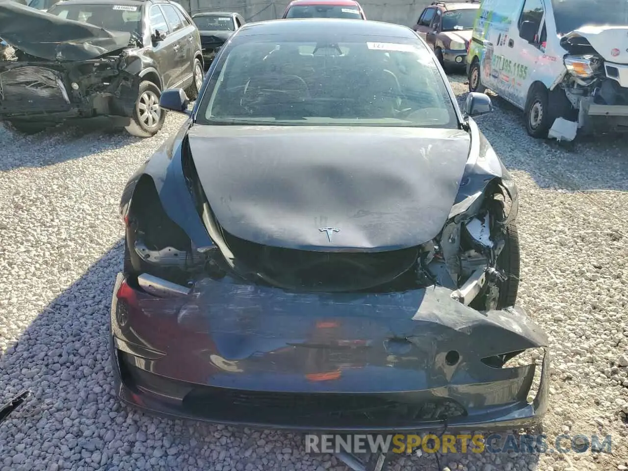 5 Photograph of a damaged car 5YJ3E1EA4PF421981 TESLA MODEL 3 2023