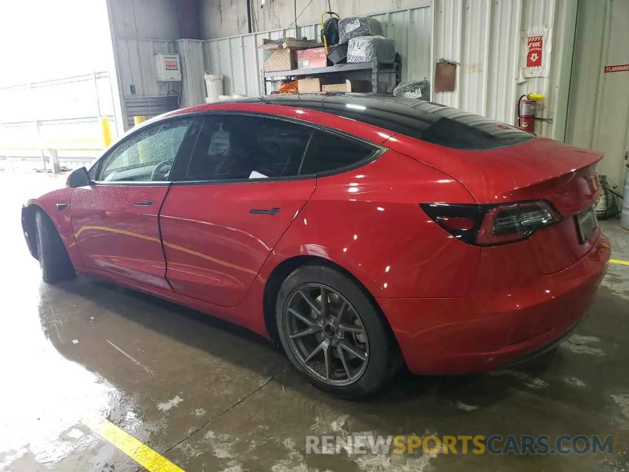 2 Photograph of a damaged car 5YJ3E1EA4PF423777 TESLA MODEL 3 2023