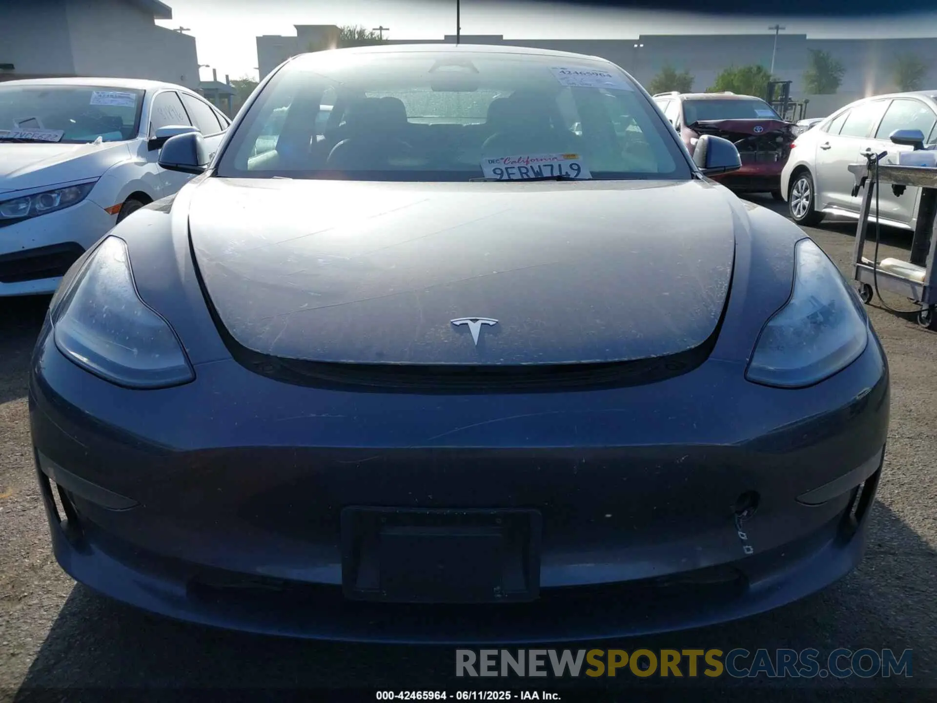 12 Photograph of a damaged car 5YJ3E1EA4PF427022 TESLA MODEL 3 2023