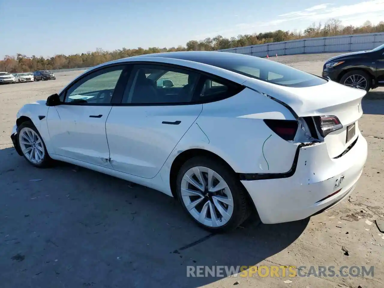 2 Photograph of a damaged car 5YJ3E1EA4PF435833 TESLA MODEL 3 2023