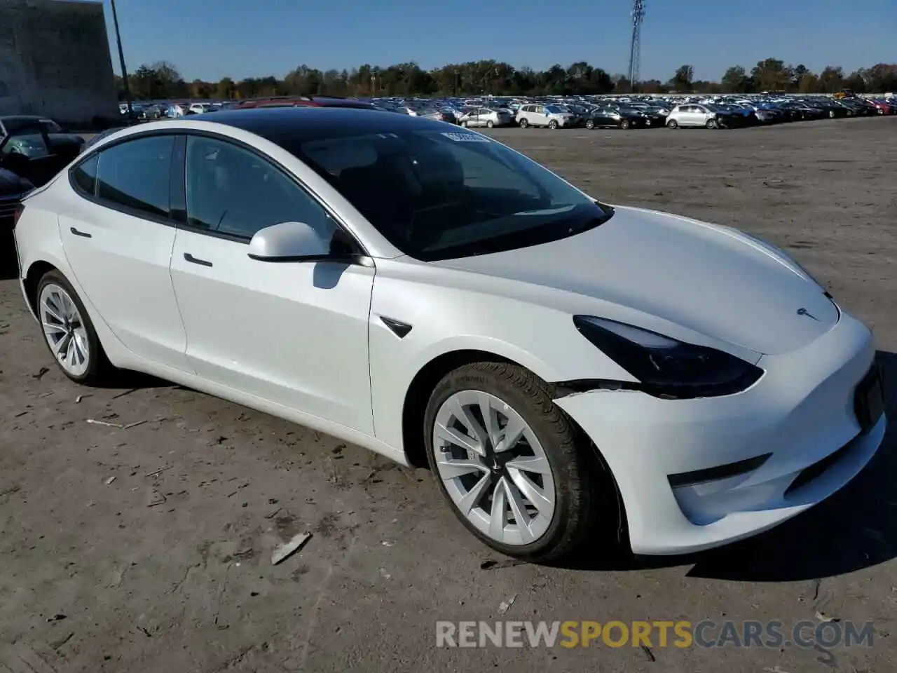 4 Photograph of a damaged car 5YJ3E1EA4PF435833 TESLA MODEL 3 2023