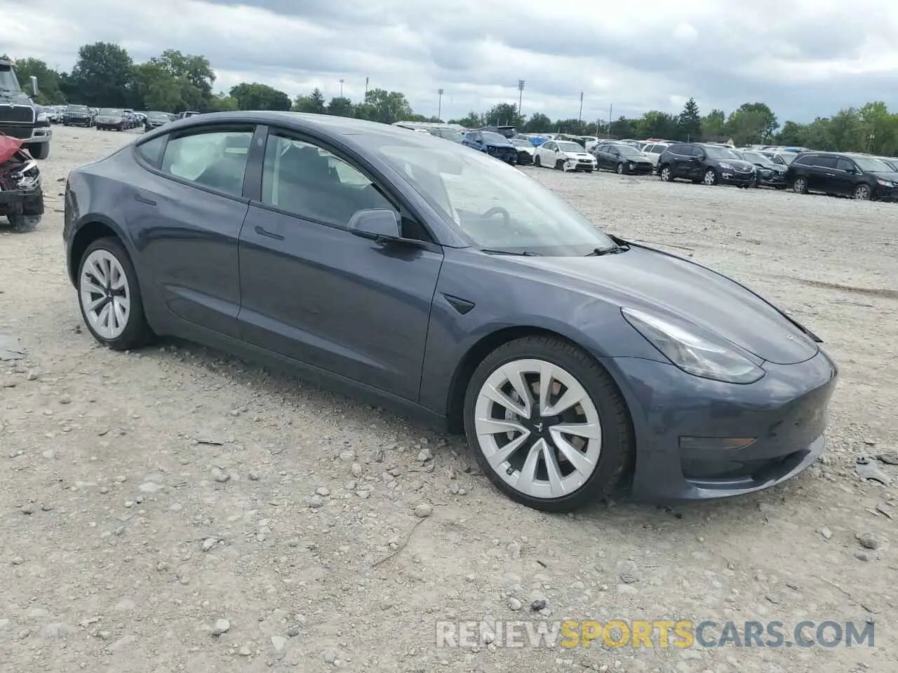4 Photograph of a damaged car 5YJ3E1EA4PF435878 TESLA MODEL 3 2023