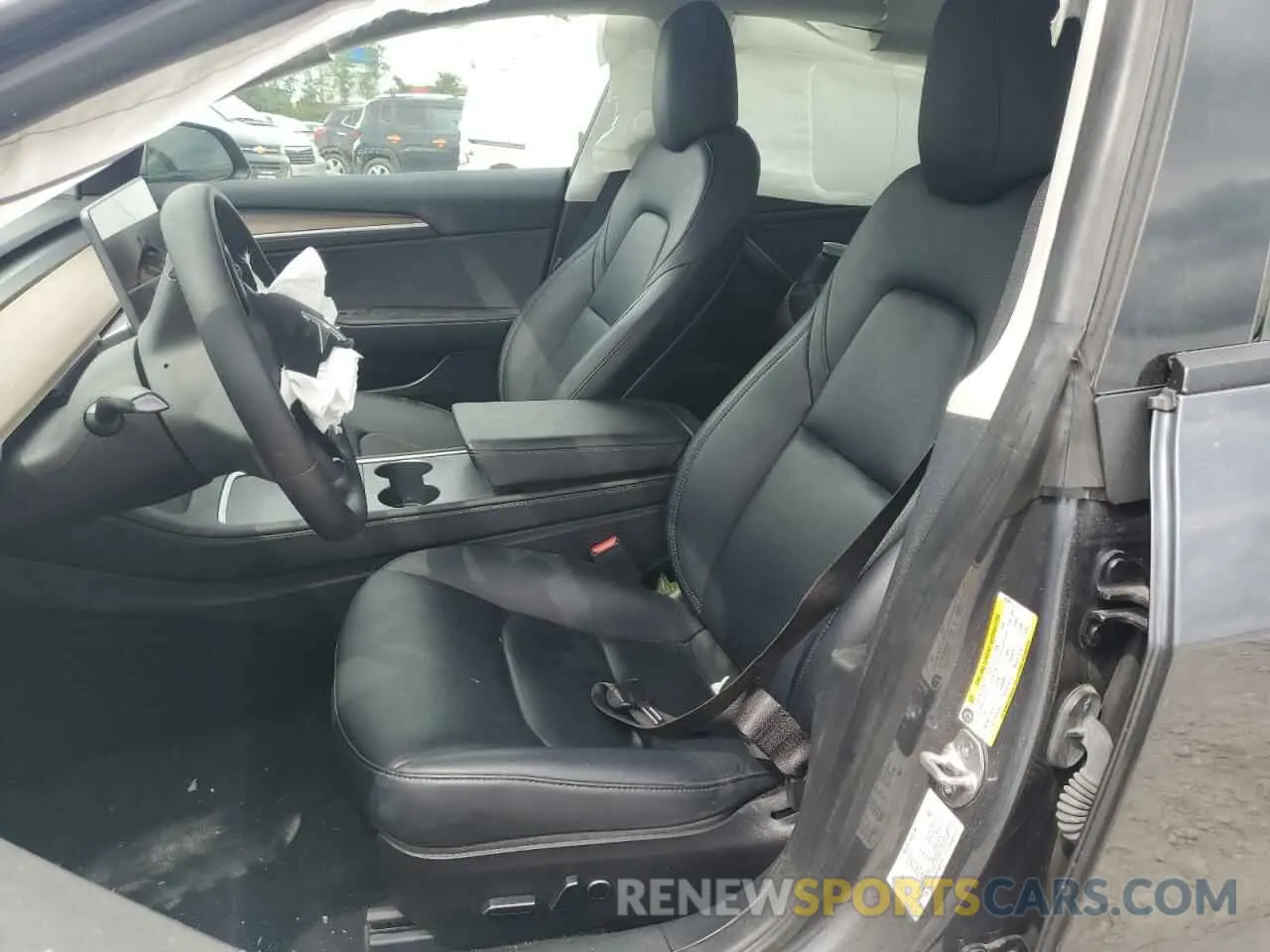 7 Photograph of a damaged car 5YJ3E1EA4PF435878 TESLA MODEL 3 2023