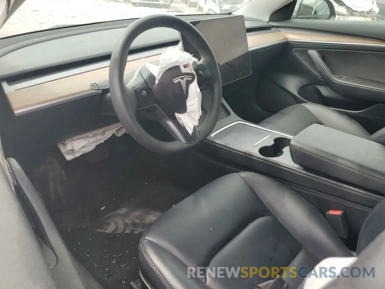8 Photograph of a damaged car 5YJ3E1EA4PF435878 TESLA MODEL 3 2023