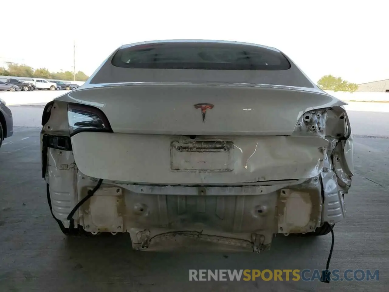 6 Photograph of a damaged car 5YJ3E1EA4PF437324 TESLA MODEL 3 2023