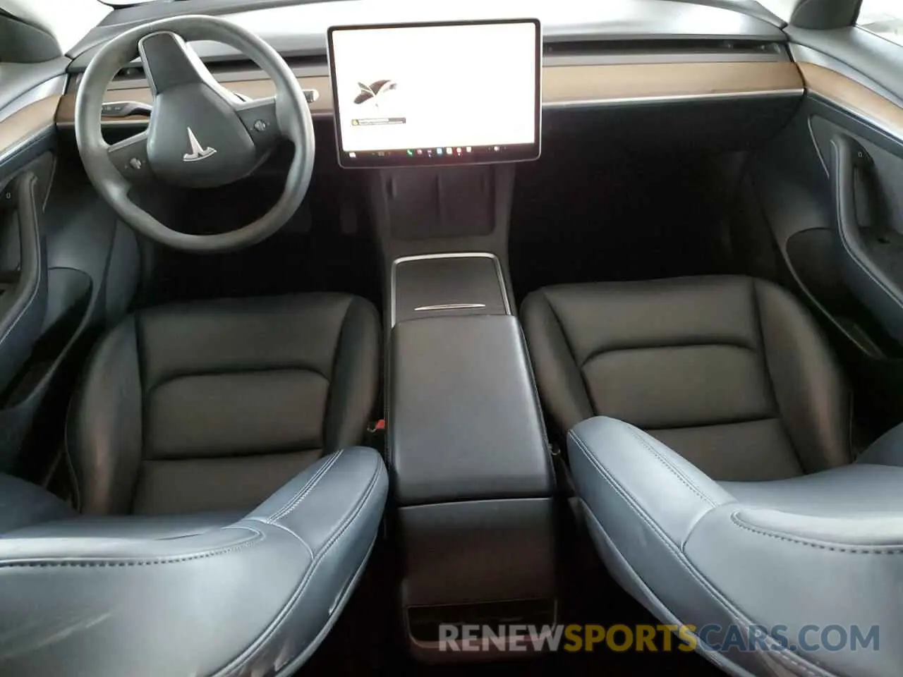 8 Photograph of a damaged car 5YJ3E1EA4PF437324 TESLA MODEL 3 2023