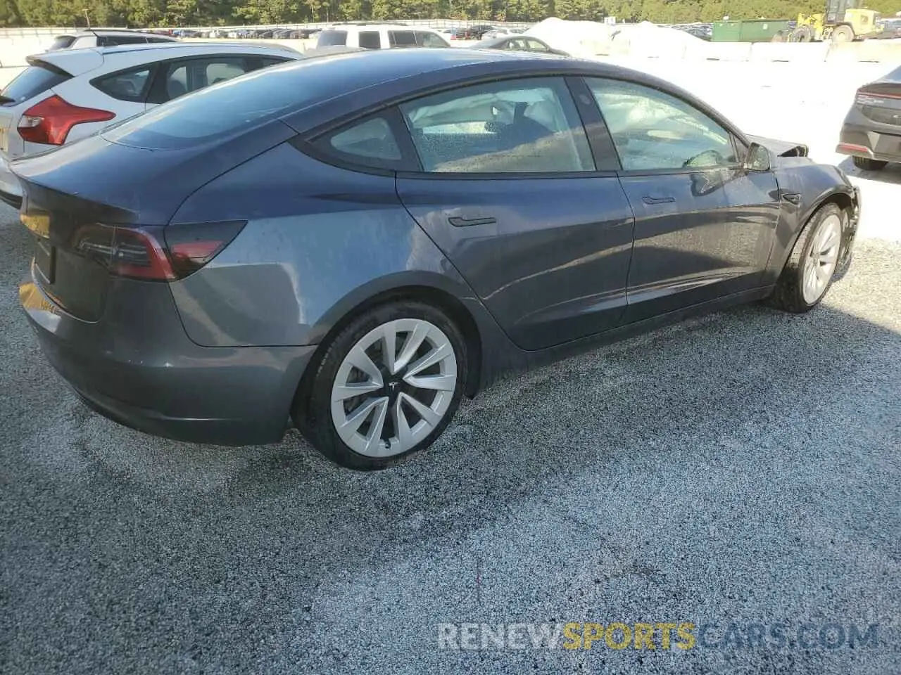 3 Photograph of a damaged car 5YJ3E1EA4PF437453 TESLA MODEL 3 2023