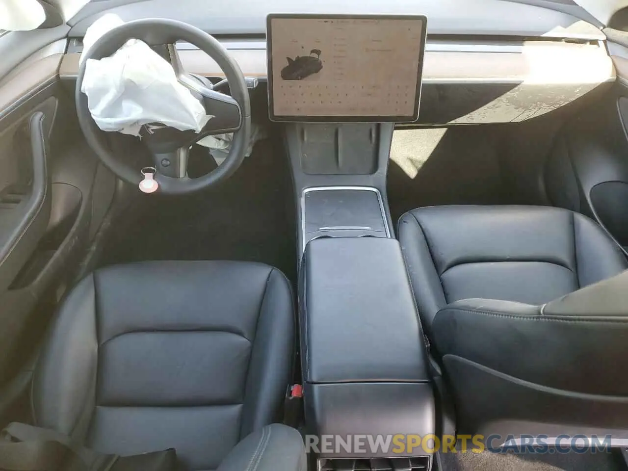 8 Photograph of a damaged car 5YJ3E1EA4PF437453 TESLA MODEL 3 2023